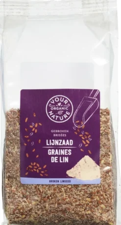 Your Organic Nature Lijnzaad Gebroken (200 gr)