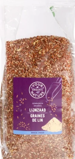 Your Organic Nature Lijnzaad Gebroken (400 gr)