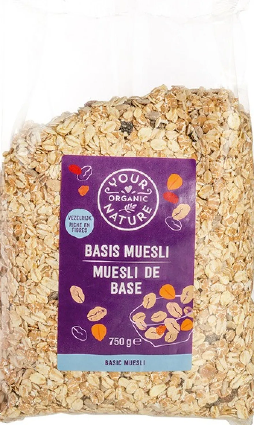 Your Organic Nature Muesli Basis (750 gr)