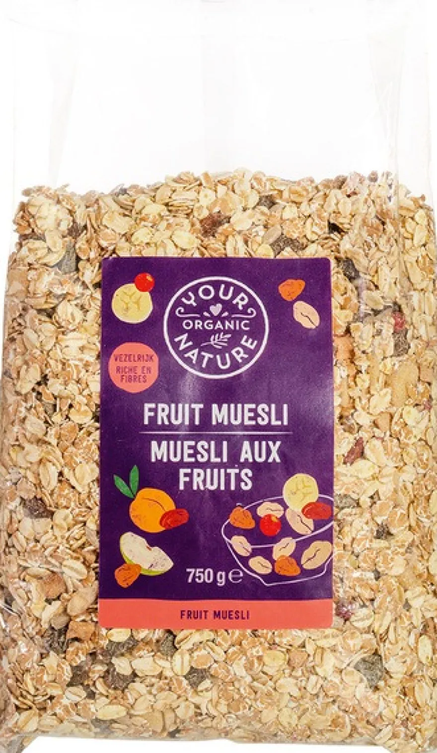 Your Organic Nature Muesli Fruit (750 gr)
