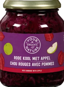 Your Organic Nature Rode-Kool Met Appel (340 gr)