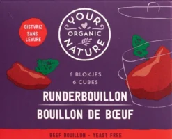Your Organic Nature Runderbouillon Helder Zonder Gist Bio (66 gr)