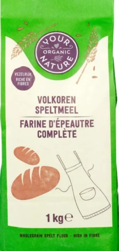 Your Organic Nature Speltmeel Volkoren (1000 gr)