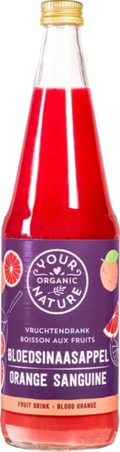 Your Organic Nature Vruchtendrank Bloedsinaasappel (700 ml)