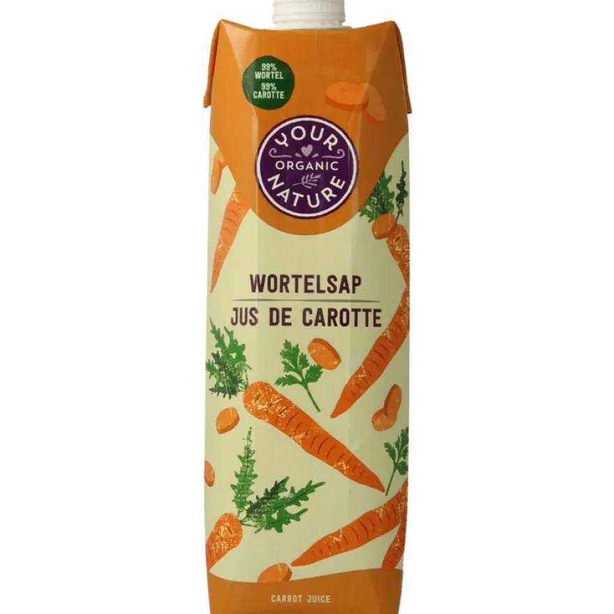 Your Organic Nature Wortelsap bio (1000 ml)