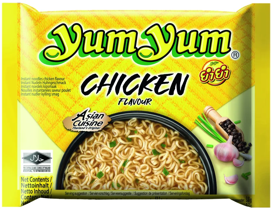 Yum Yum Instant Noedels Kip (60 gr)