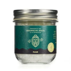 Zeeuwsche Zoute Zout Puur Glazen Pot (100 gr)