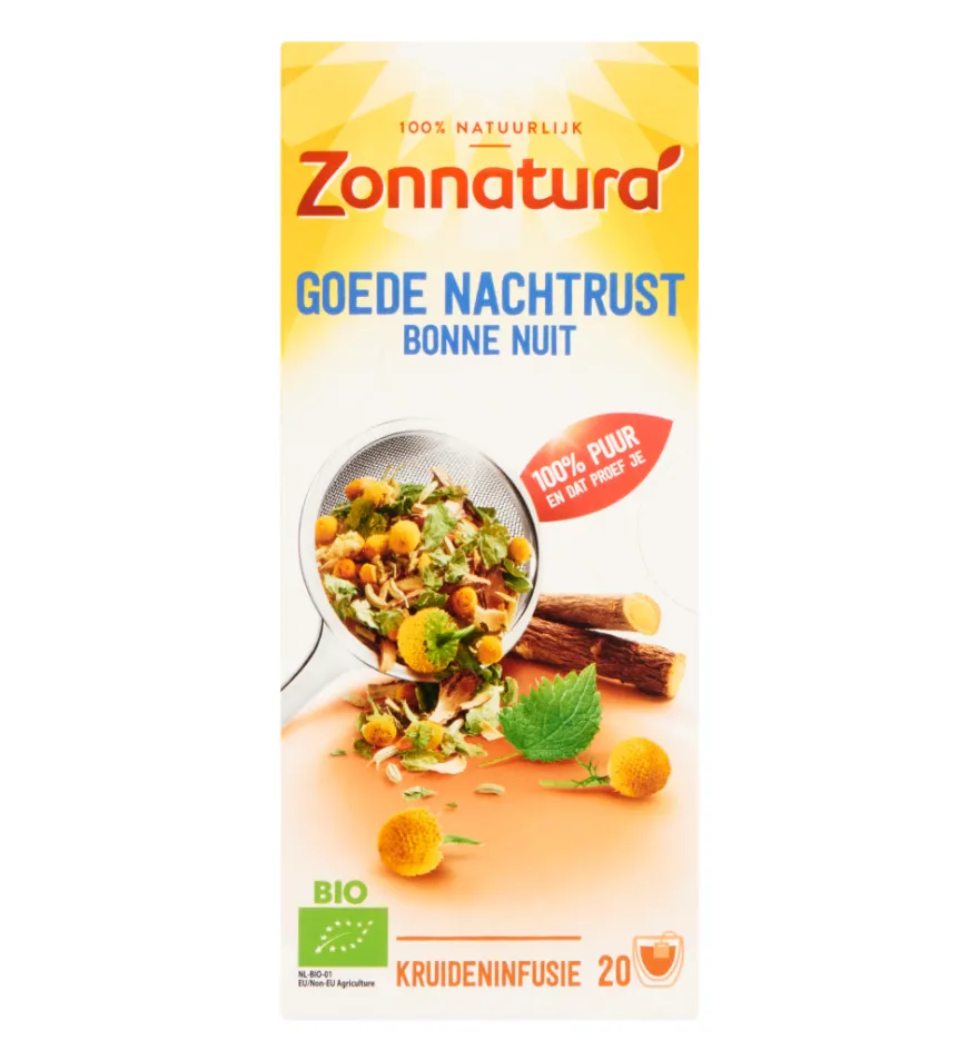 Zonnatura Goede Nachtrust Thee Bio (20 stuks)