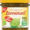 Zonnaturagroentespread spinazie bio (135 gr)