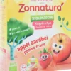 Zonnatura Knijpfruit Appel/Aardbei (4 X 85 gr)
