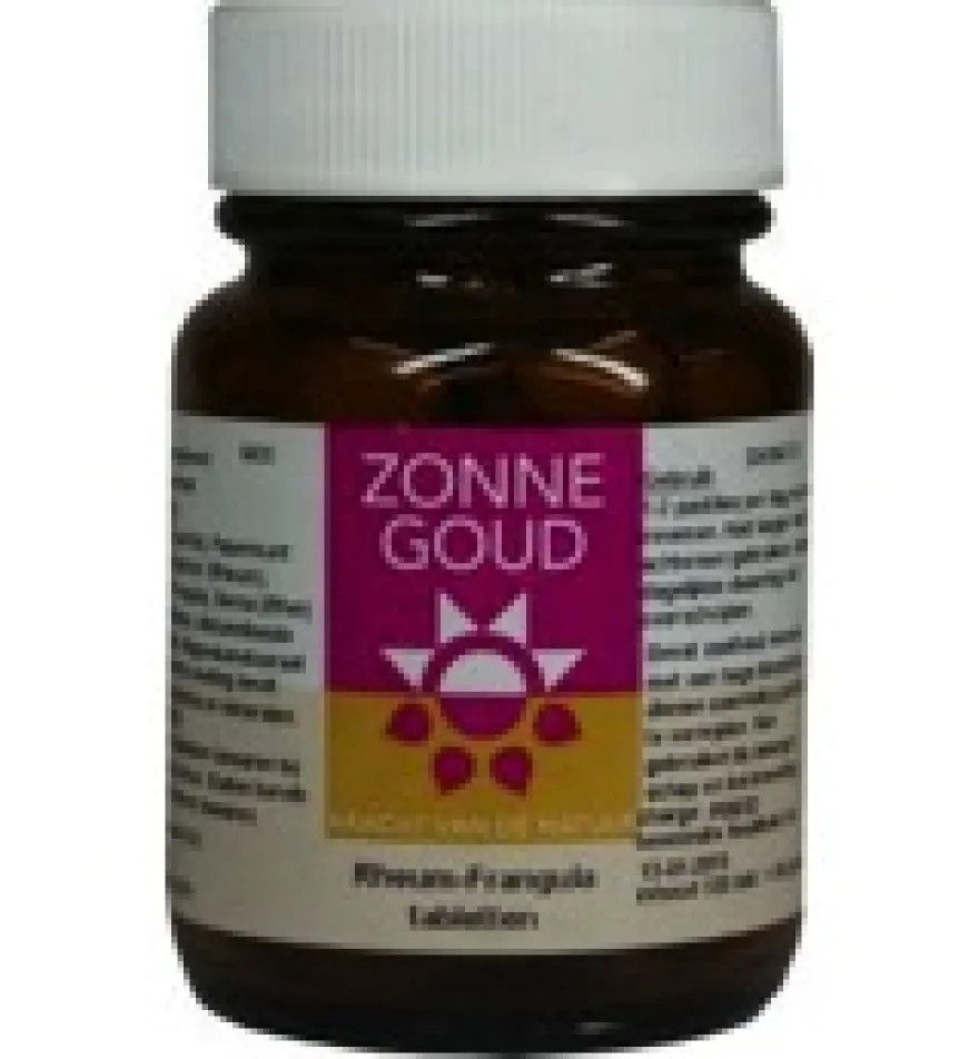Zonnegoud Rheum frangula (120 tabletten)