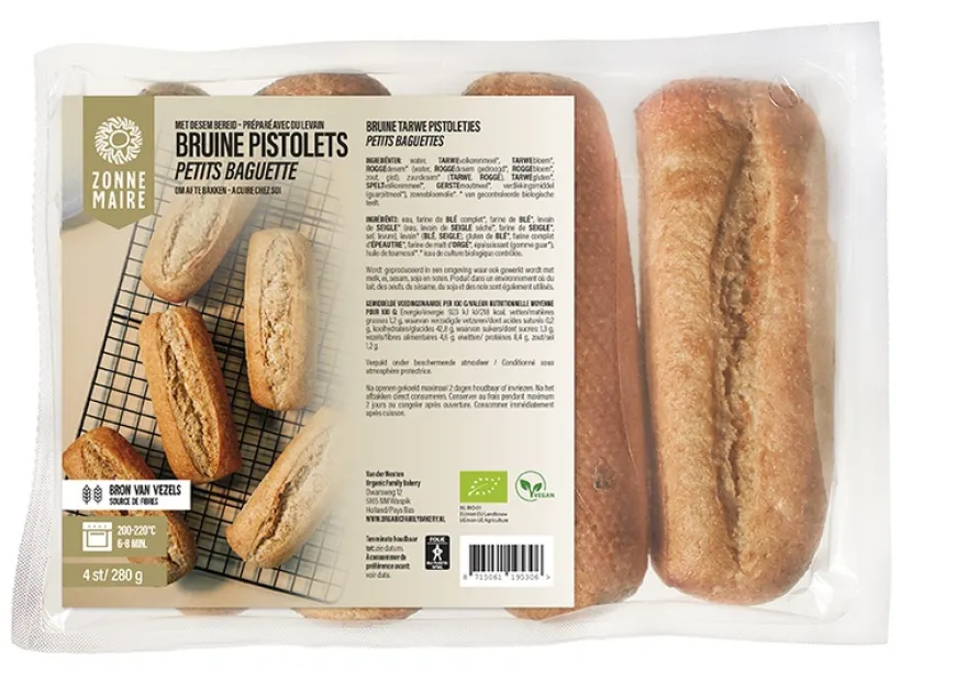 Zonnemaire Pistolet Bruin Bio (280 gr)