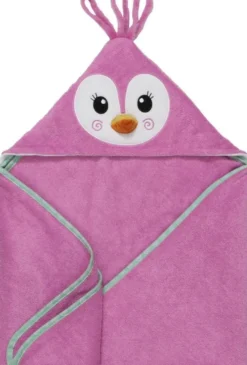 Zoocchini Baby Badcape | Penny Penguin (1 stuk)