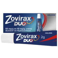 Zovirax DUO Koortslip Creme Aciclovir 50mg/g & Hydrocortison 10mg/g (2 gr)