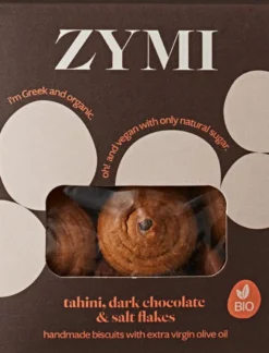 ZYMI Biscuits Tahini, Pure Chocolade & Zoutvlokken (150 gr)
