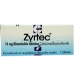 Zyrtec Zyrtec (7 tabletten)